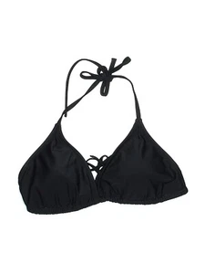 My Charmo Black NWT String Bikini Top Size L NEW - Picture 1 of 3
