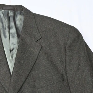 Jhane Barnes 44R Green Soft Tweed Mens Blazer Suit Jacket Sport Coat - Picture 1 of 12