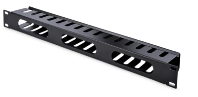 StarTech CMDUCT1UX 1U Horizontal Finger Duct Rack Cable Management Panel - Image 1 of 3