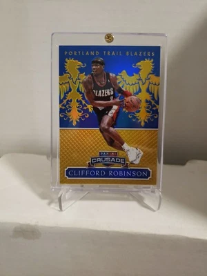 Blazers Clifford Robinson 149/149 2014-15 Excalibur Crusade púrpura #137 1 en 1 Foto 1 de 4