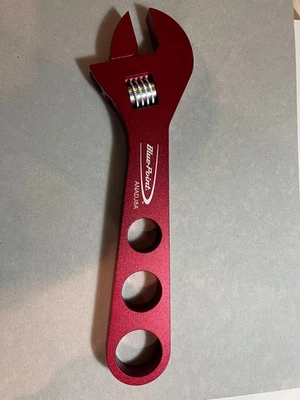 Llave ajustable de aluminio Blue-Point ANADJ8A hecha en EE. UU. Foto 1 de 4