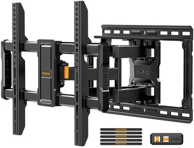 UL-Listed Full Motion TV Wall Mount for 40–86 Inch Flat Curved TVs up to 132 ... - Image 1 of 4
