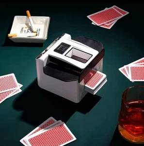 Automatischer Kartenhändler Automat 360° drehbar schnell Casino Poker Dealing Gerät - Bild 1 von 3