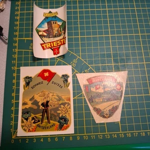 ADESIVO STICKER VINTAGE klebeR ANTICO AD ACqua lotto - Picture 1 of 1