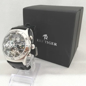 Reef Tiger RGA-703 Automatic Watch Men’s 42mm Stainless SteelReef Tiger RGA-70 - Picture 1 of 12
