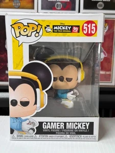 Funko Pop! Gamer Mickey #515 Disney 90 Years Vaulted Collectible Figure - Picture 1 of 6