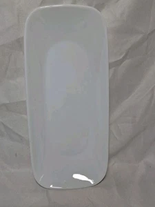 Corelle Frost White 10.5" APPETIZER TRAY Platter Oblong Rectangle Plate - Picture 1 of 5