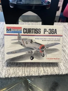 Monogram 1/72 Scale Curtiss P-36A Model Kit #6790 - Factory Sealed MB6 - Picture 1 of 3