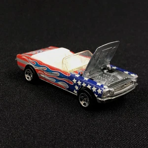 Coche de juguete Mustang American Flag American USA vintage Hot Wheels 1983 '65 - Imagen 1 de 8