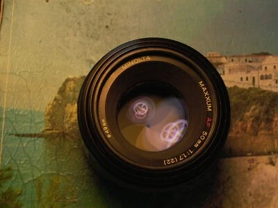 Minolta AF Maxxum 50mm F:1.7 f/ Sony A7r A7 A9 A6600 A99 - Image 1 of 4