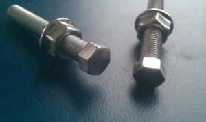 Honda CRF250/450 Stainless Steel Chain Axle Tensioner Bolts  - Picture 1 of 3