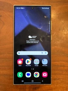 Samsung Galaxy S24 Ultra - Phantom Black - 256 GB - Picture 1 of 5