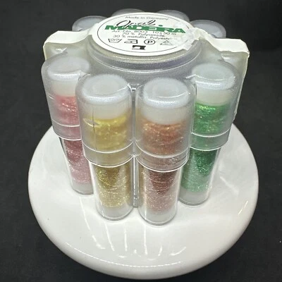 Opal Madeira Made In Germany Metallic Rainbow Thread Case Set No. 8003 10x50 m - Image 1 of 4