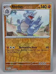 Rhydon - 075/142 - Reverse Holo - SV07: Stellar Crown - Pokemon TCG - Picture 1 of 2