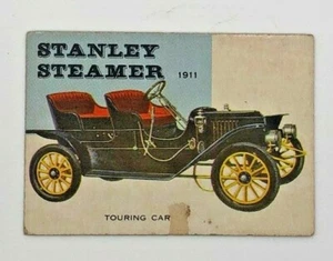 Stanley Steamer 1953 Topps World on Wheels 1911 tarjeta coleccionable #41 - Imagen 1 de 2