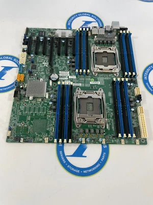 Supermicro X10DRH-iT Dual LGA2011-3 Onboard 10GBe, 26xx v3/v4 CPU w/ I/O Shield - Image 1 of 2