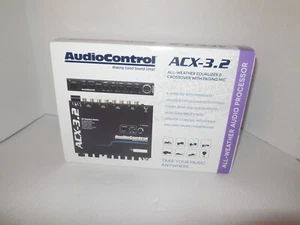 AUDIO CONTROL ACX-3.2 ALL WEATHER EQUALIZER & CROSSOVER & PAGING MICROPHONE NEW - Picture 1 of 2