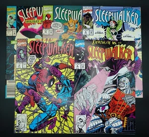 Lot of 5 Sleepwalker Comics Vol. 1 #5,8,9,21, and #1 (Marvel 1992-1993) 8.0-9.0 - Picture 1 of 7
