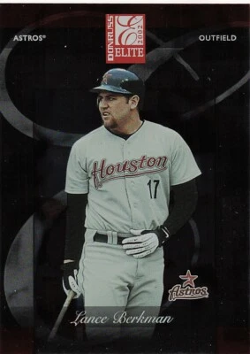 2002 Donruss Elite #17 Lance Berkman - Image 1 of 2