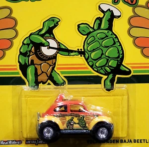 Hot Wheels VW Volkswagen Baja Beetle Grateful Dead Detail Collectible Car w/RRs - Picture 1 of 2