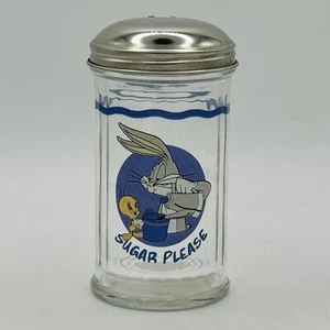 "Vintage 1998 Warner Brothers Tweety Bird & Bugs Hase Zuckerspender ""Sugar Please" - Bild 1 von 3