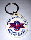 Super Bowl XXVI Keychain - Washington Redskins vs Buffalo Bills (1992) - Good