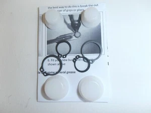 Juego de arbustos de plástico de acoplamiento de limpiaparabrisas Fit Daewoo Musso aptos para varillas originales - Imagen 1 de 9