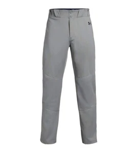 Under Armour Men XL Gray Ace Relaxed Fit Baseball Pants 1317259 READ DESCRIPTION - Picture 1 of 9