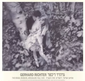 Póster de Amantes en el Bosque, 1995 por Gerhard Richter estampado artístico paisaje 26x28 - Imagen 1 de 1