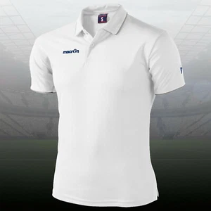6454 MACRON POLO MAGLIA MAGLIETTA RAPPRESENTANZA DRACO POLO BIANCA  TAGLIA S XXL - Picture 1 of 1