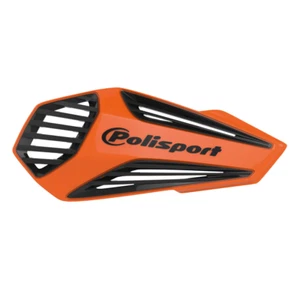 Polisport MX Air Handschutz mit Universal Montageset orange/schwarz - Bild 1 von 2