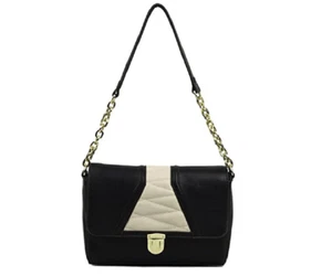 Nuevo Bolso de Hombro Liz Claiborne Hillary con Sopa Negro Ostra - Imagen 1 de 2
