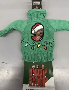 Snoop On The Stoop Neuheit weinrot Pullover rot/grün Weihnachtsgeschenk Snoop Hund NEU - Bild 1 von 1