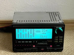 Kenwood KRC-X10 Old School 2DIN Cassette Deck Player DPSS Tested w/Box - Picture 1 of 10