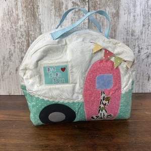 Beastie Bag Purse Tapestry Style Camper Theme Cotton Purse w/ Pockets Rare - Imagen 1 de 10
