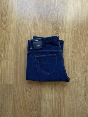 Pantalones para mujer GANT Carol W30 pierna recta calce clásico algodón vintage Foto 1 de 4