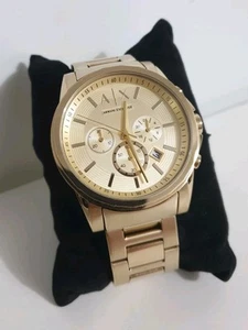 Orologio uomo Armani Exchange AX2099 oro nuovo con autenticità + scatola - Foto 1 di 20