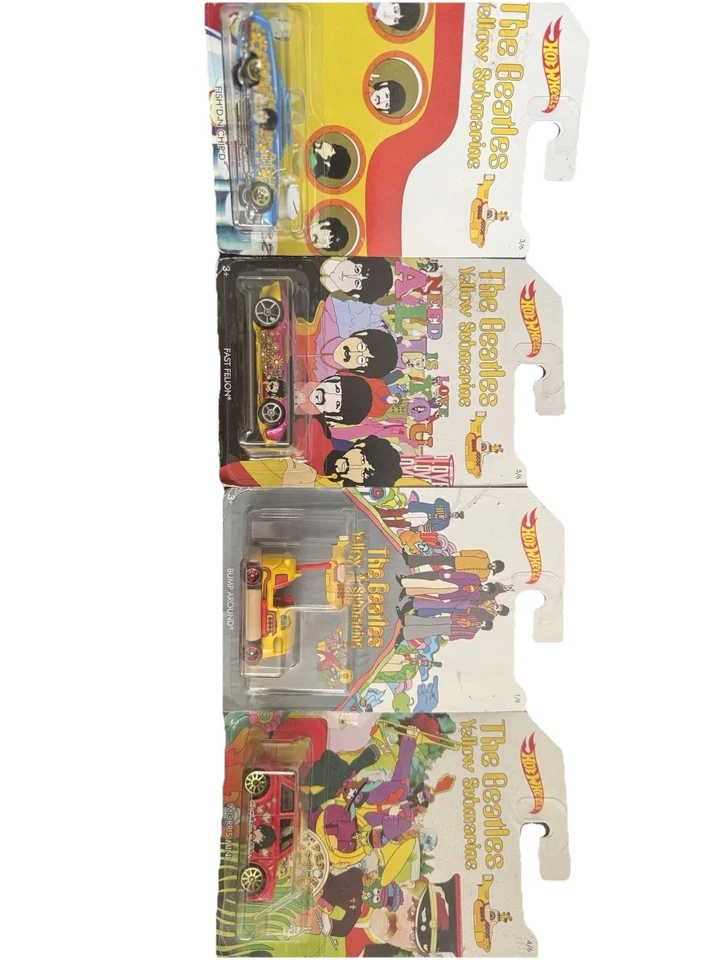 Mattel Hot Wheels 2015 Beatles Yellow Submarine nuevo sellado Foto 1 de 1