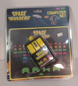 SPACE INVADERS Computer Set USB Optical Mouse and Pad Damaged Packaging - Picture 1 of 12