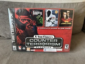 Tom Clancy’s Counter Terrorism - Taiwanese Big Box Edition NEW & SEALED - Picture 1 of 6