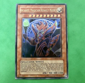 Yu-Gi-Oh! Mago Arcanito/Asalto Modo CRMS-EN021 Ultimate Raro No Como Nuevo - Imagen 1 de 4