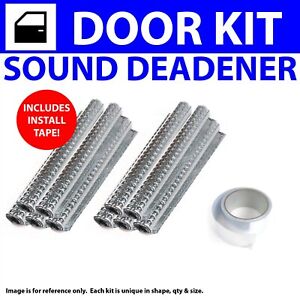Heat & Sound Deadener Big Rig Semis 2 Door Kit + Tape 3144Cm2