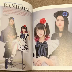 BAND-MAID Miku Kobato Saiki Magazine Photos Sense MASSIVE Vol.39 Interview Book - Picture 1 of 10