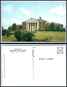 MARYLAND Postcard - Princess Anne, MD State College, Trigg Hall K1 - Bild 1 von 1