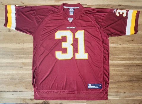 Reebok NFL Jersey Washington Redskins #31 Rock Cartwright Men's Size XXL/2XL Cover