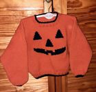 Hand Knitted Halloween Pumpkin Jumper (Various Sizes )