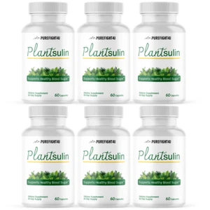 Plantsulin Capsules, Supports Healthy Blood Sugar-6 Bottles - Picture 1 of 7