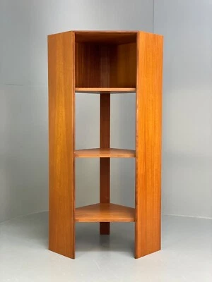 Vintage G Plan Teak Corner Shelving Unit 1970s Design EB9759 MWOO - Image 1 of 4