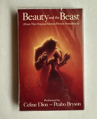 Cassette Single Beauty and the Beast Celine Dion Peabo Bryson 1991 • Unopened - Image 1 of 3