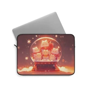 Kawaii Crystal Ball Laptop Sleeve 13" 15", Cute Laptop Sleeve MacBook Sleeve - Picture 1 of 14